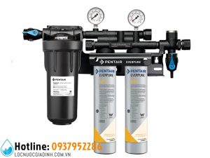 Bộ Lọc Nước Cho Máy Pha Cafe & Làm Đá Pentair Everpure Twin 4FC